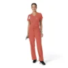 Blusa médica feminina Force Cross-Flex para usar por dentro