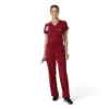 Blusa médica feminina Force Cross-Flex para usar por dentro