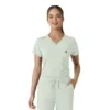 Blusa médica feminina Force Cross-Flex para usar por dentro