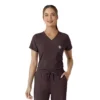Blusa médica feminina Force Cross-Flex para usar por dentro