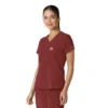 Blusa médica feminina Force Cross-Flex para usar por dentro