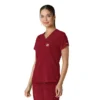 Blusa médica feminina Force Cross-Flex para usar por dentro