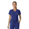 Blusa médica feminina Force Cross-Flex para usar por dentro