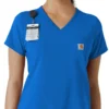 Blusa médica feminina Force Cross-Flex para usar por dentro