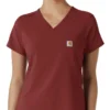 Blusa médica feminina Force Cross-Flex para usar por dentro