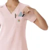 Blusa médica feminina Force Cross-Flex para usar por dentro