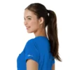 Blusa médica feminina Force Cross-Flex para usar por dentro