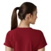 Blusa médica feminina Force Cross-Flex para usar por dentro