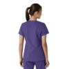 Blusa médica feminina Force Essentials com decote em V e painéis de malha