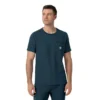 Blusa médica Force Cross-Flex com gola redonda