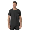Blusa médica Force Cross-Flex com gola redonda