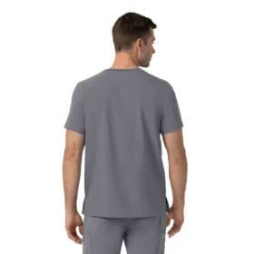 Blusa médica Force Cross-Flex com gola redonda