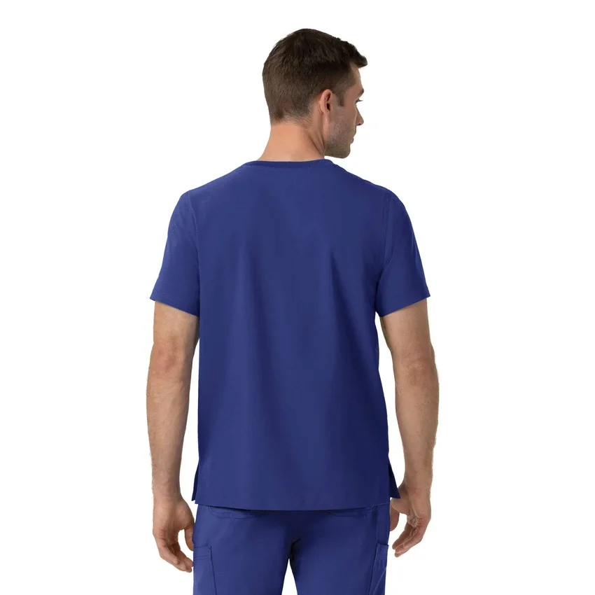 Blusa médica Force Cross-Flex com gola redonda