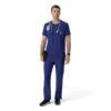 Blusa médica Force Cross-Flex com gola redonda