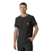 Blusa médica Force Cross-Flex com gola redonda