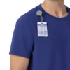 Blusa médica Force Cross-Flex com gola redonda
