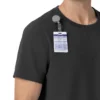 Blusa médica Force Cross-Flex com gola redonda