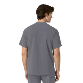 Blusa médica Henley para homem Force Cross-Flex