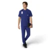 Blusa médica Henley para homem Force Cross-Flex