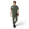 Blusa médica Henley para homem Force Cross-Flex