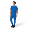 Blusa médica Henley para homem Force Cross-Flex