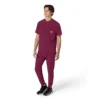 Blusa médica Henley para homem Force Cross-Flex