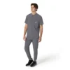 Blusa médica Henley para homem Force Cross-Flex