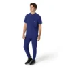 Blusa médica Henley para homem Force Cross-Flex