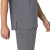 Blusa médica Henley para homem Force Cross-Flex