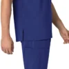 Blusa médica Henley para homem Force Cross-Flex
