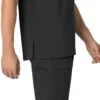 Blusa médica Henley para homem Force Cross-Flex