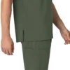 Blusa médica Henley para homem Force Cross-Flex