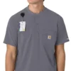 Blusa médica Henley para homem Force Cross-Flex