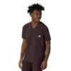 Blusa médica masculina com decote em V da Force Cross-Flex