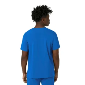 Blusa médica masculina com decote em V da Force Cross-Flex