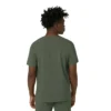 Blusa médica masculina com decote em V da Force Cross-Flex