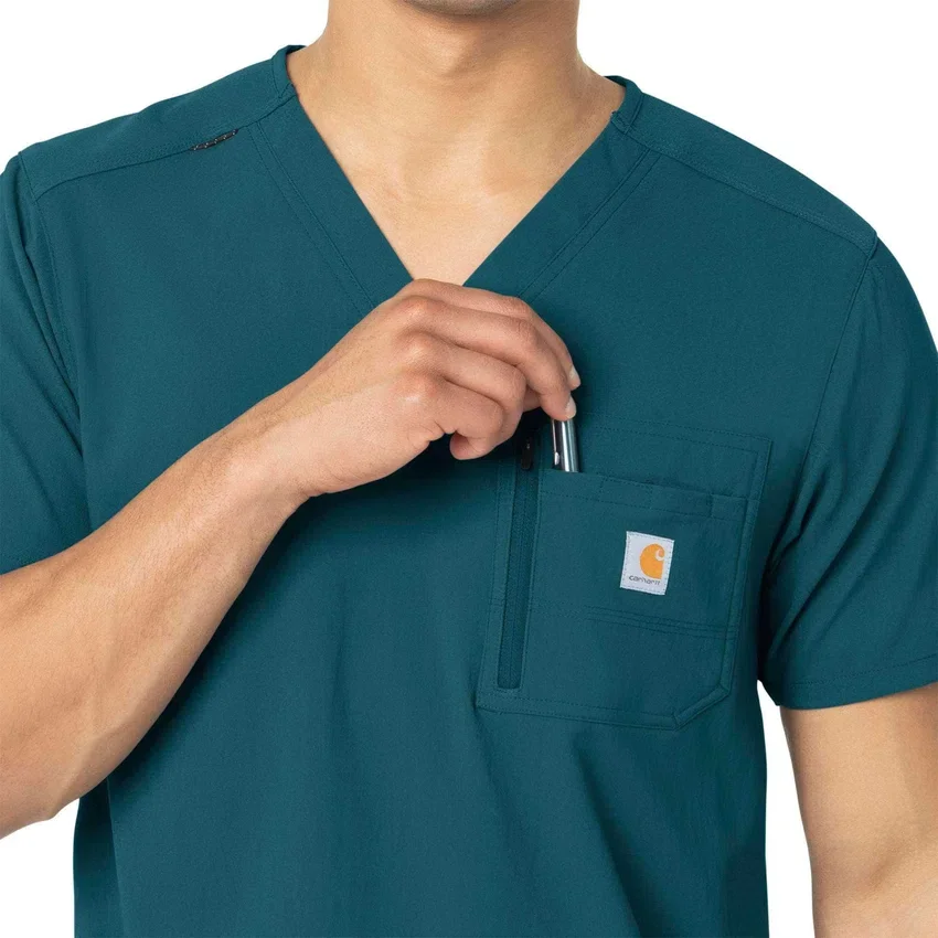 Blusa médica Rugged Flex® Peak para enfiar por dentro
