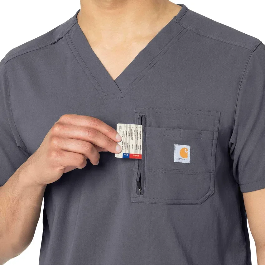Blusa médica Rugged Flex® Peak para enfiar por dentro