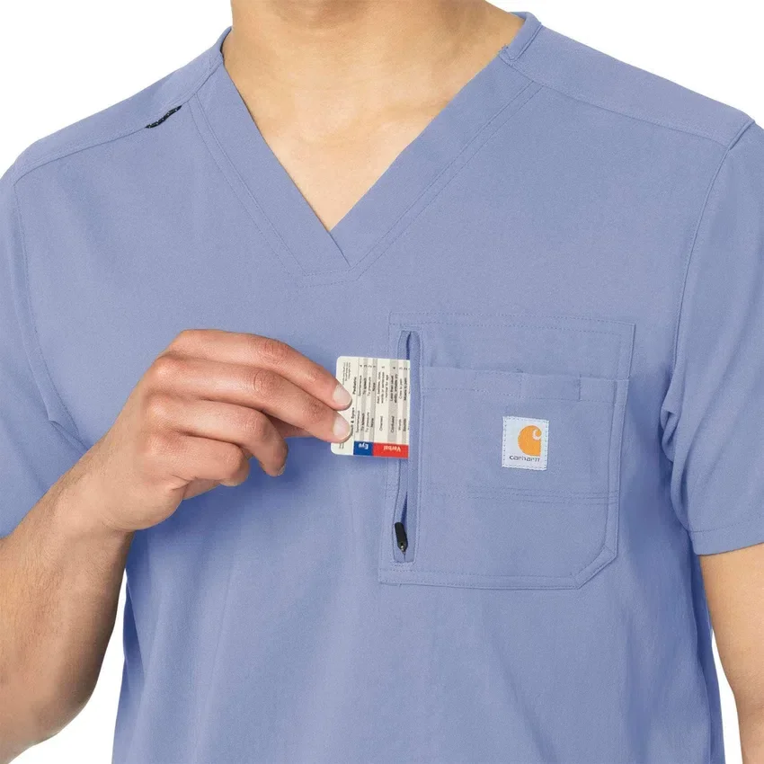 Blusa médica Rugged Flex® Peak para enfiar por dentro