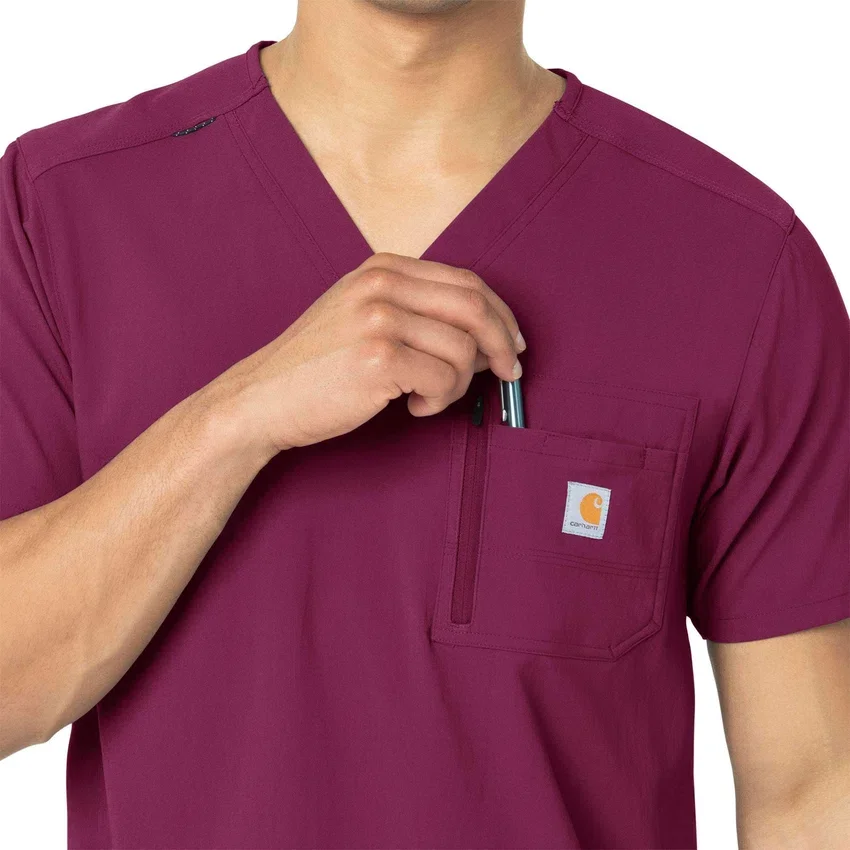 Blusa médica Rugged Flex® Peak para enfiar por dentro