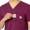 Blusa médica Rugged Flex® Peak para enfiar por dentro