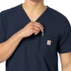 Blusa médica Rugged Flex® Peak para enfiar por dentro