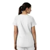 Blusa médica tipo túnica com decote em V da coleção Force Essentials para mulher