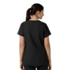 Blusa médica tipo túnica com decote em V da coleção Force Essentials para mulher