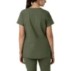 Blusa médica tipo túnica com decote em V da coleção Force Essentials para mulher
