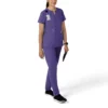Blusa médica tipo túnica com decote em V da coleção Force Essentials para mulher