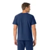 Blusa médica unissexo Force Essentials com decote em V e 6 bolsos