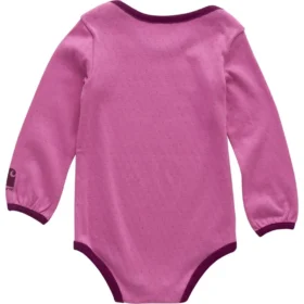 Body com manguitos longos para meninas com padrão de cachorrinhos (bebé)