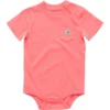 Body infantil de manguitos curtos com bolso (bebé)