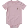 Body infantil de manguitos curtos com bolso (bebé)